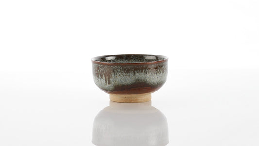 Mitsuhiro Ceramic Sake Cup - Nogime Tenmoku